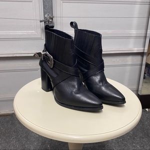 Nasty Gal Buckle Booties